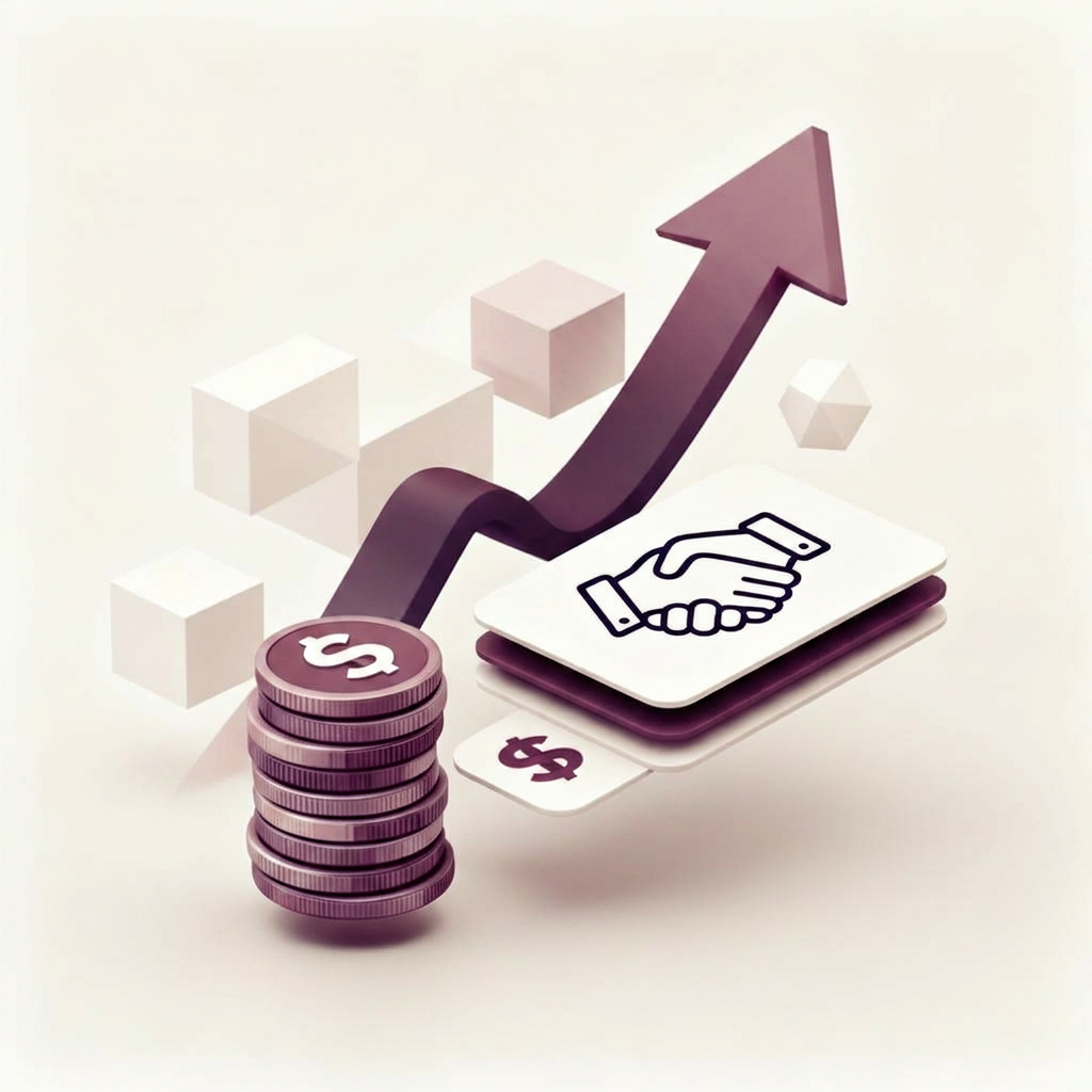Partner growth and recurring revenue illustration